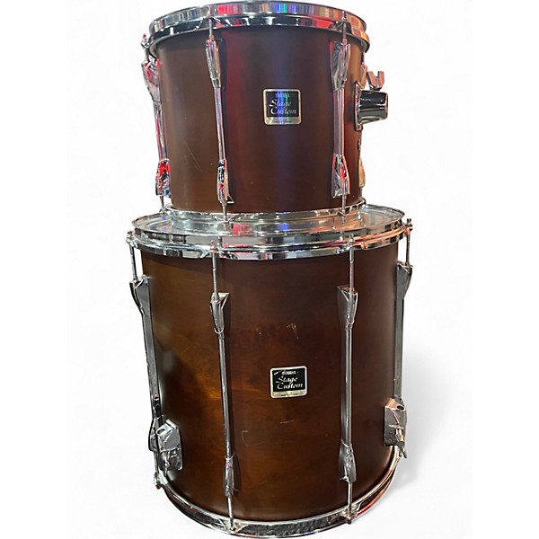 Used Yamaha 3 Piece Stage Custom Tobacco Drum Kit