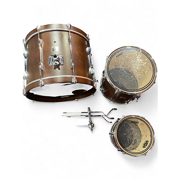 Used Yamaha 3 Piece Stage Custom Tobacco Drum Kit