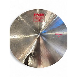 Used Paiste 18in 2002 Medium Crash Cymbal