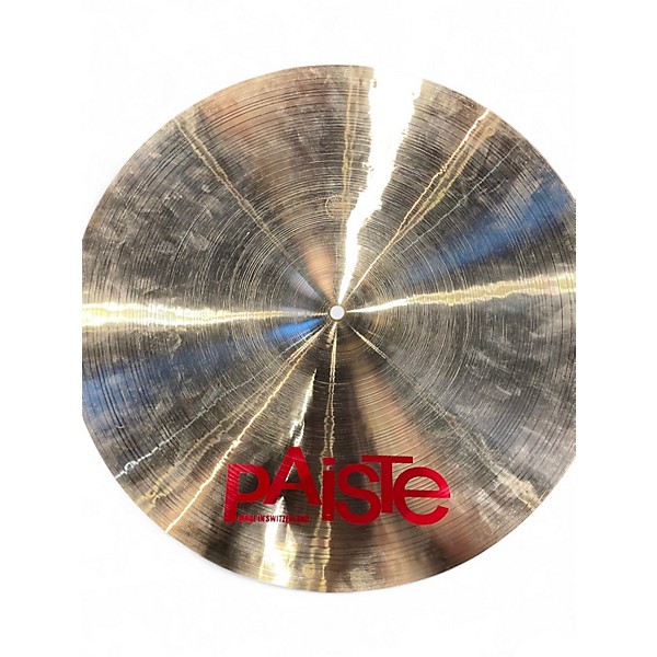 Used Paiste 18in 2002 Medium Crash Cymbal