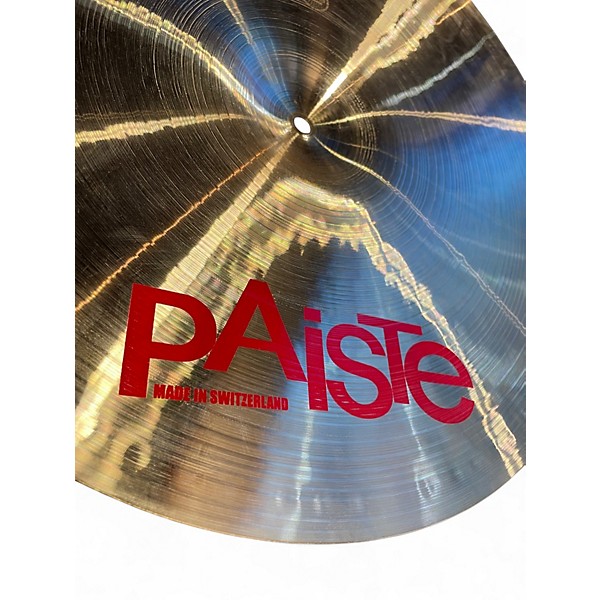 Used Paiste 18in 2002 Medium Crash Cymbal