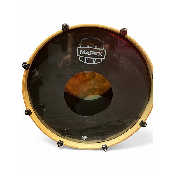 Used Mapex 5 Piece Mars Black Drum Kit