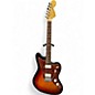 Used Squier Jagmaster 2 Tone Sunburst Solid Body Electric Guitar