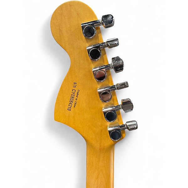 Used Squier Jagmaster 2 Tone Sunburst Solid Body Electric Guitar