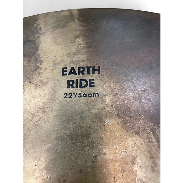 Used Zildjian 22in Earth Ride Cymbal