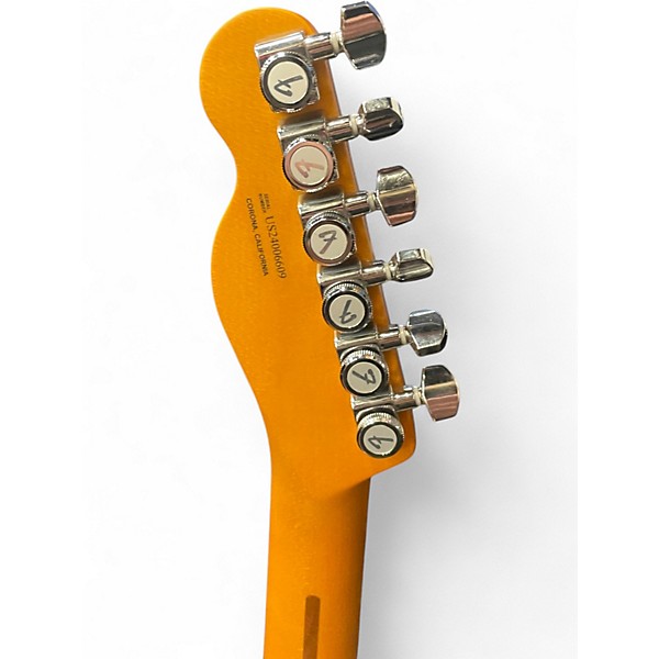 Used 2024 Fender American Ultra II Telecaster Texas Tea Solid Body Electric Guitar