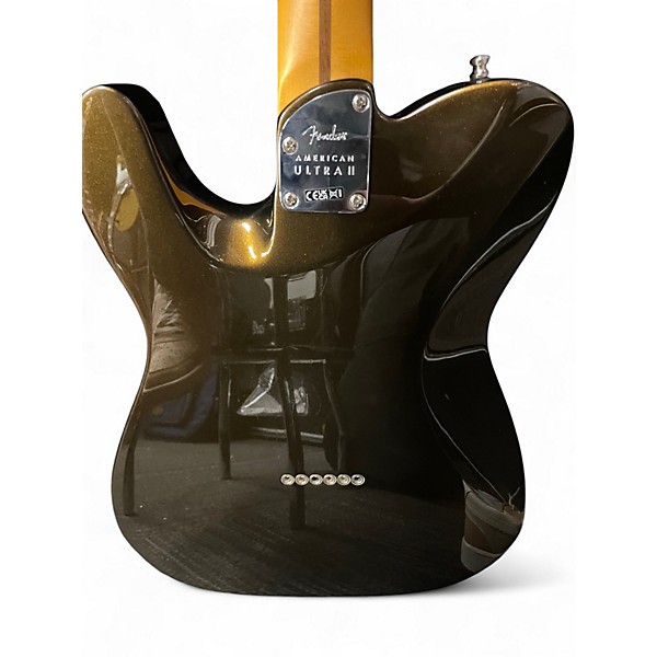 Used 2024 Fender American Ultra II Telecaster Texas Tea Solid Body Electric Guitar