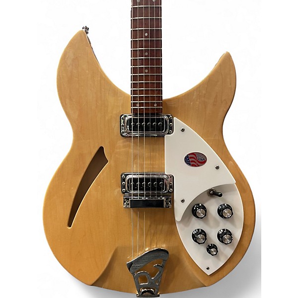 Used 2019 Rickenbacker 330 Mapleglo Hollow Body Electric Guitar