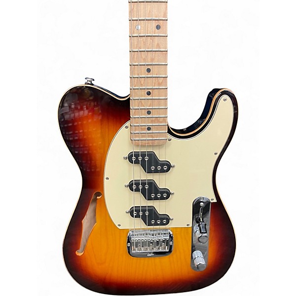 Used G&L ASTA Z-3 Telecaster Tobacco Sunburst Hollow Body Electric Guitar