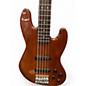Used Fender Deluxe Jazz Bass V 5 String Vintage Natural Electric Bass Guitar