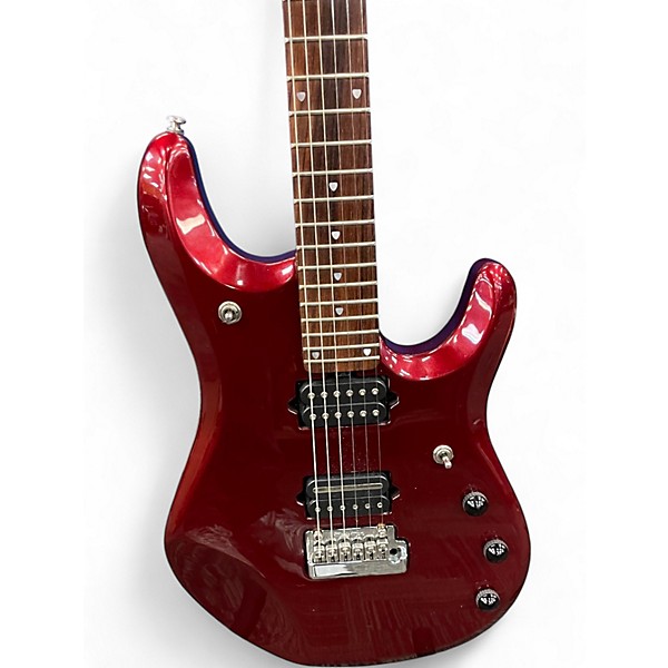 Used Ernie Ball Music Man JP6 John Petrucci Signature Red Solid Body Electric Guitar