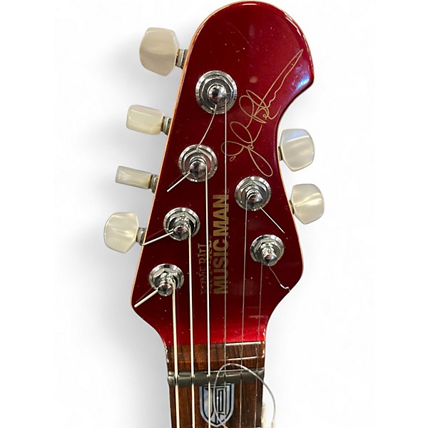 Used Ernie Ball Music Man JP6 John Petrucci Signature Red Solid Body Electric Guitar