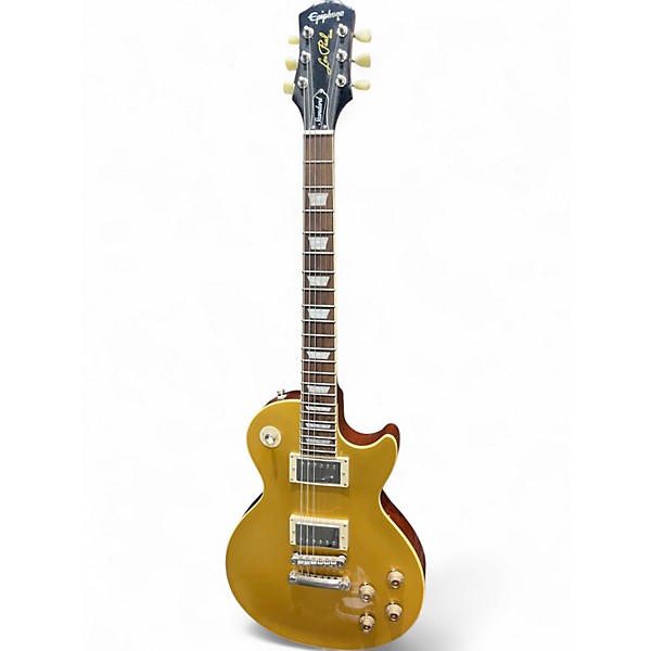 Used Epiphone Les Paul Standard Gold Solid Body Electric Guitar