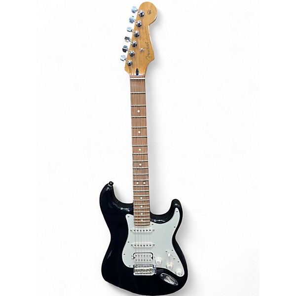 Used Fender Player Stratocaster Black Solid Body Electric Guitar