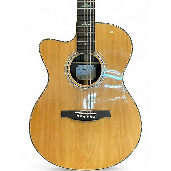 Used PRS Angelus Custom SE Left Handed Natural Acoustic Guitar