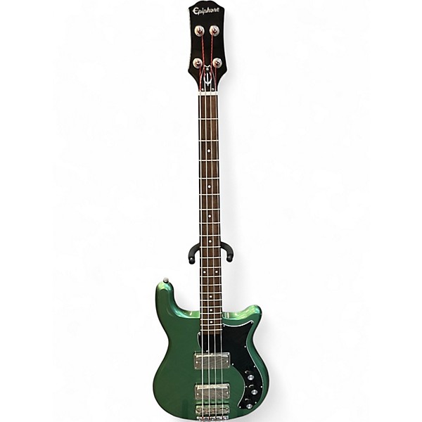 Used Epiphone Embassy Pro WANDERLUST GREEN Electric Bass Guitar