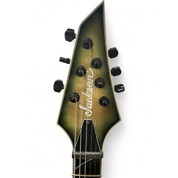 Used Jackson Pro Series Monarkh SCQ Alien Burst Solid Body Electric Guitar