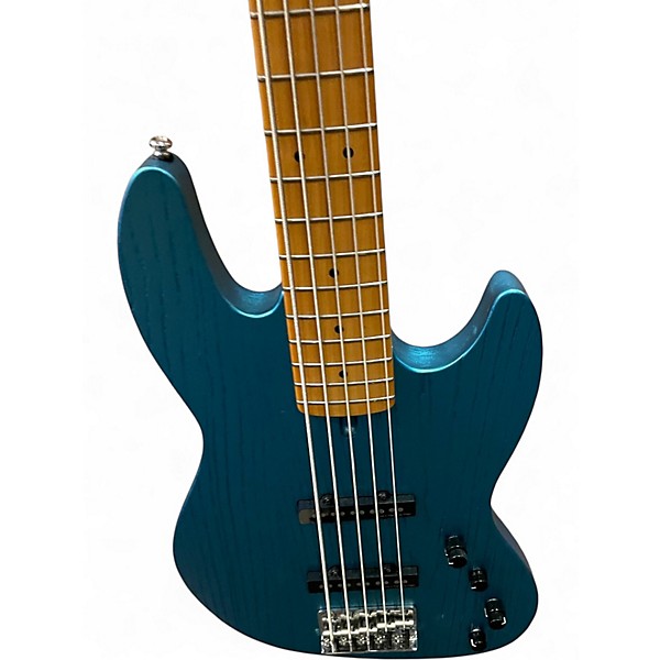 Used Sire MARCUS MILLER V6 SATIN TEAL Electric Bass Guitar