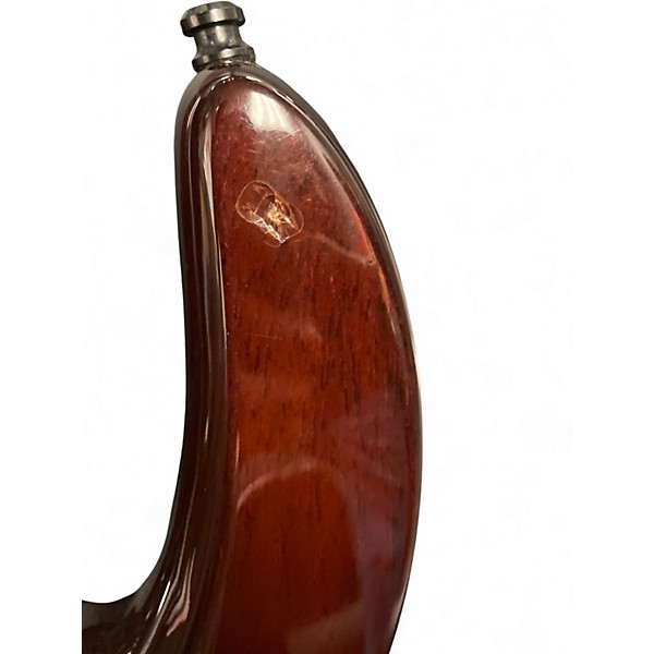 Used Esp Ltd B404 Amber Sunburst Electric Bass Guitar