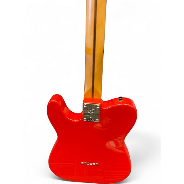 Used Fender Player Telecaster Fiesta Red Solid Body Electric Guitar