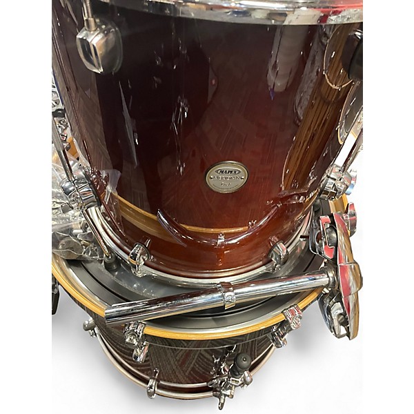 Used Mapex 5 Piece MERIDIAN BIRCH Tobacco Burst Drum Kit
