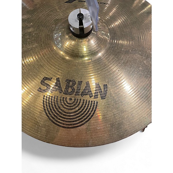 Used SABIAN 14in XS HI HAT PAIR Cymbal