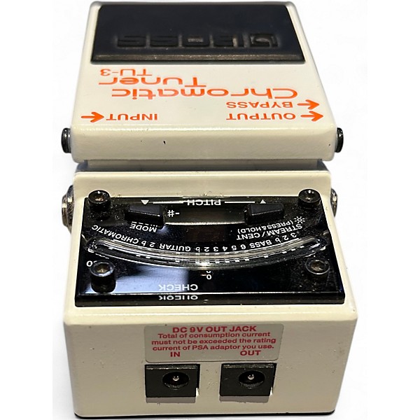 Used BOSS TU3 Chromatic Tuner Pedal