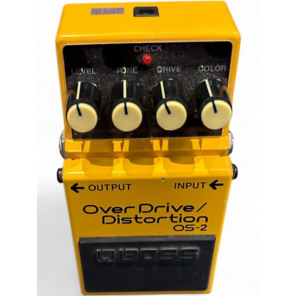 Used BOSS OS2 Overdrive Distortion Effect Pedal