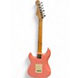 Used Squier Bullet Stratocaster Hardtail Pink Solid Body Electric Guitar