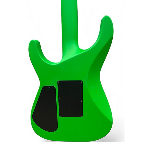 Used Jackson American Series Soloist SL3 Satin Slime Green Solid Body Electric Guitar