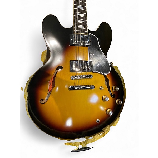 Used Epiphone ES335 INSPIRED BY GIBSON 2 Color Sunburst Solid Body Electric Guitar