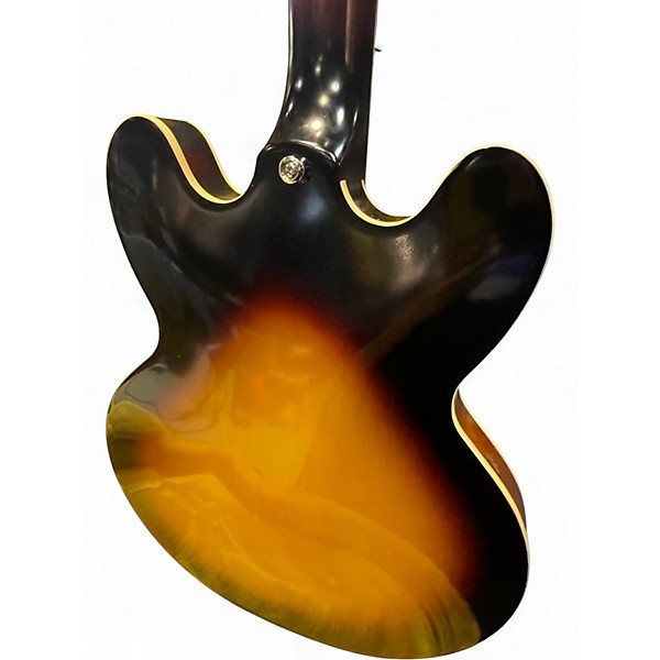 Used Epiphone ES335 INSPIRED BY GIBSON 2 Color Sunburst Solid Body Electric Guitar