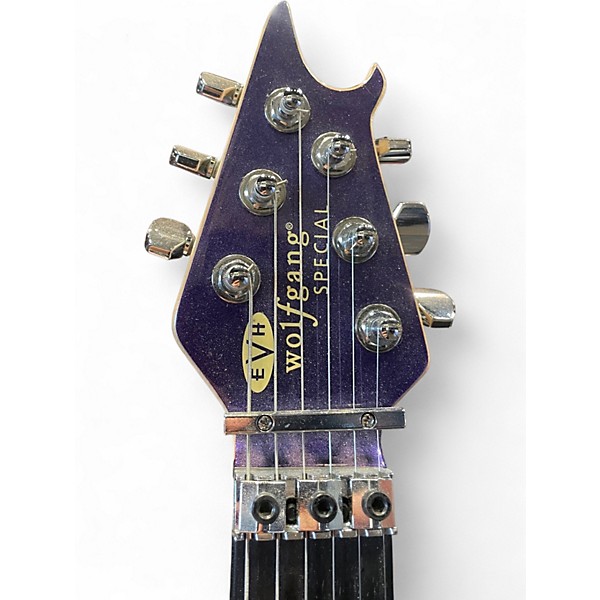 Used EVH Wolfgang Special Purple Solid Body Electric Guitar