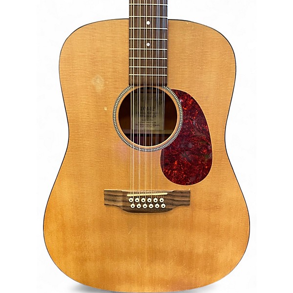 Used Martin DM12 Natural 12 String Acoustic Guitar