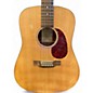 Used Martin DM12 Natural 12 String Acoustic Guitar