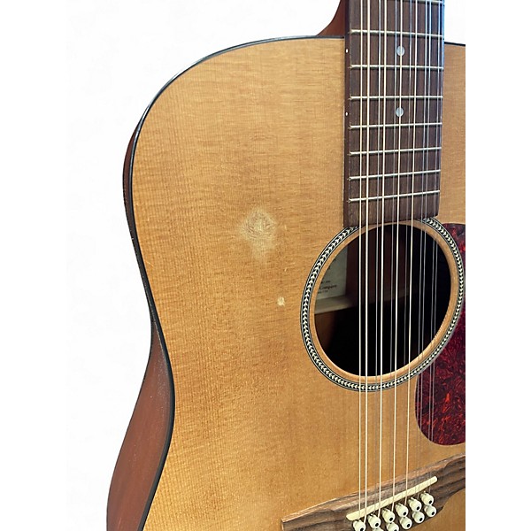 Used Martin DM12 Natural 12 String Acoustic Guitar