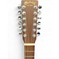 Used Martin DM12 Natural 12 String Acoustic Guitar