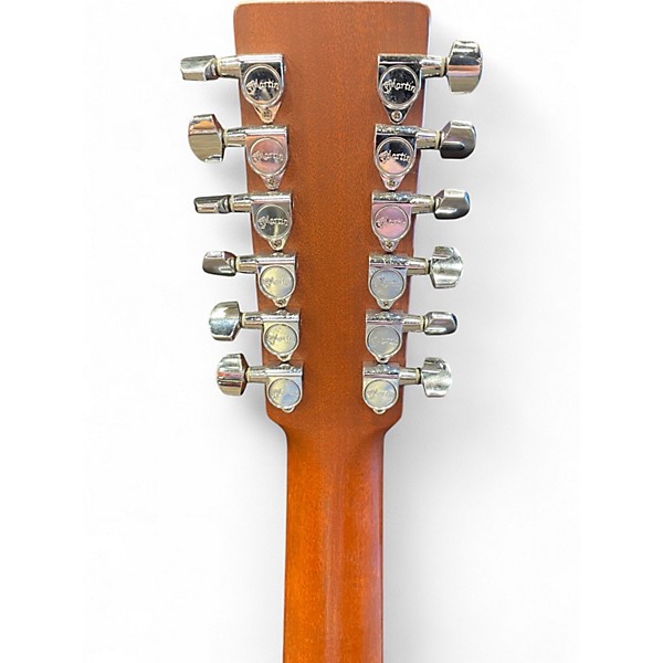 Used Martin DM12 Natural 12 String Acoustic Guitar