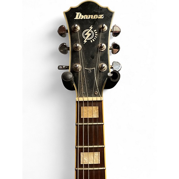 Used Ibanez AFS75TD Silver Hollow Body Electric Guitar