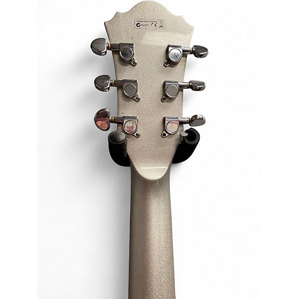 Used Ibanez AFS75TD Silver Hollow Body Electric Guitar