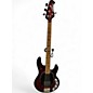 Used 2023 Ernie Ball Music Man StingRay Special H Burnt Apple Electric Bass Guitar thumbnail