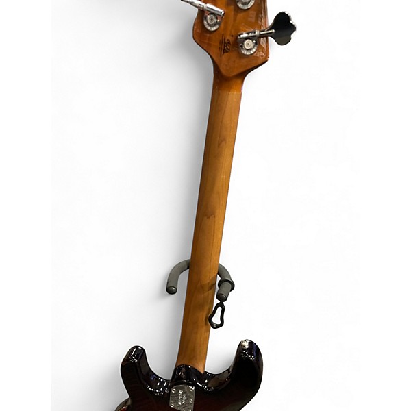 Used 2023 Ernie Ball Music Man StingRay Special H Burnt Apple Electric Bass Guitar