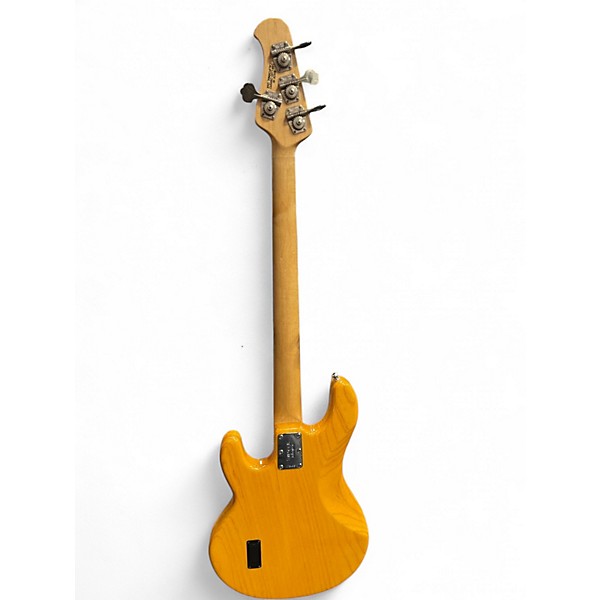 Used 2002 Ernie Ball Music Man Stingray H Translucent Gold Electric Bass Guitar