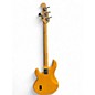 Used 2002 Ernie Ball Music Man Stingray H Translucent Gold Electric Bass Guitar