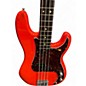 Used Fender Player II P Bass Fiesta Red Electric Bass Guitar
