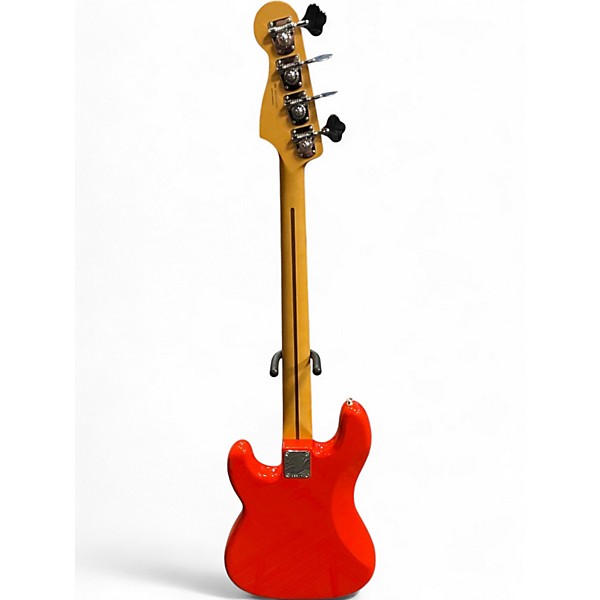 Used Fender Player II P Bass Fiesta Red Electric Bass Guitar