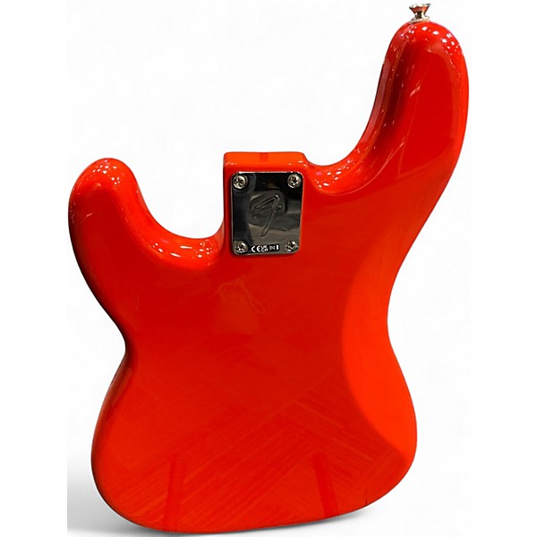 Used Fender Player II P Bass Fiesta Red Electric Bass Guitar