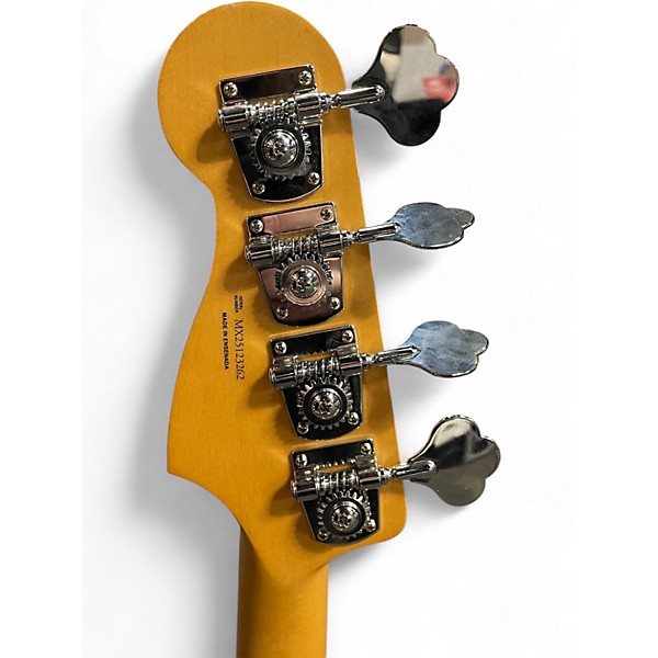 Used Fender Player II P Bass Fiesta Red Electric Bass Guitar