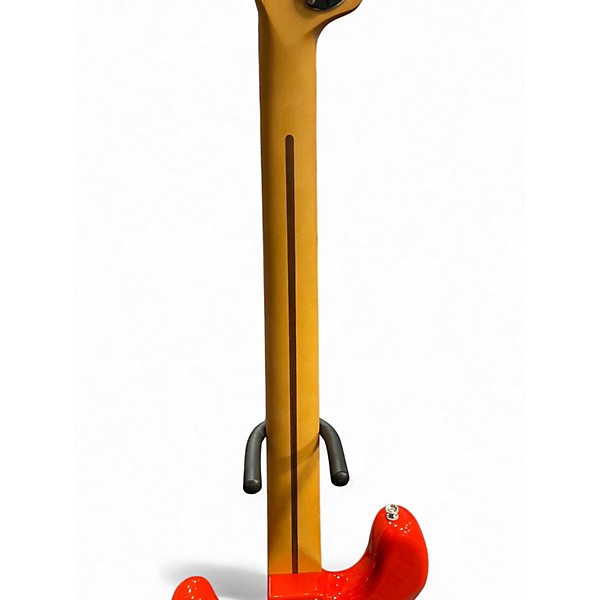 Used Fender Player II P Bass Fiesta Red Electric Bass Guitar