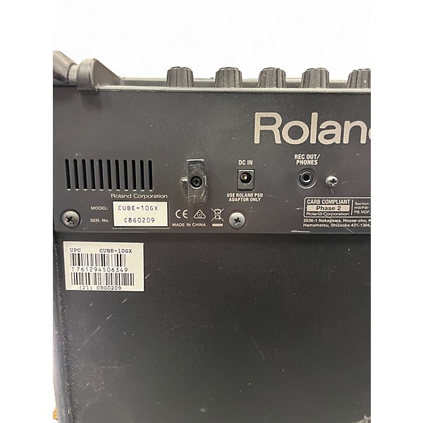 Used Roland CUBE 10GX Guitar Combo Amp